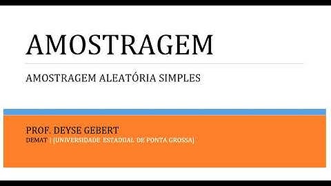1. Amostragem Aleatória Simples Usando o Calc (Libre Office)