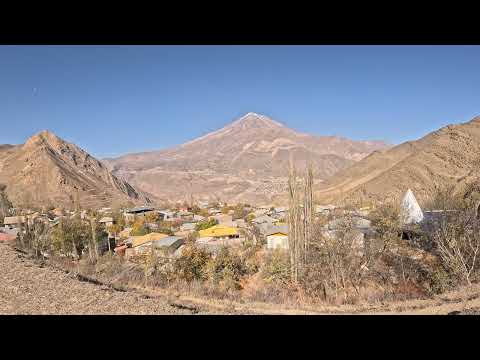 دماوند بر فراز روستای ایرا