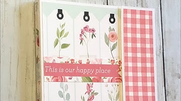 Waterfall Folio Tutorial …fun, fast-and easy to make!  GREAT gift idea