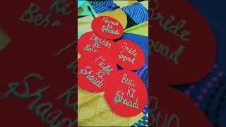 Groom Team Prop Making at Home | Wedding Craft Ideas 💍