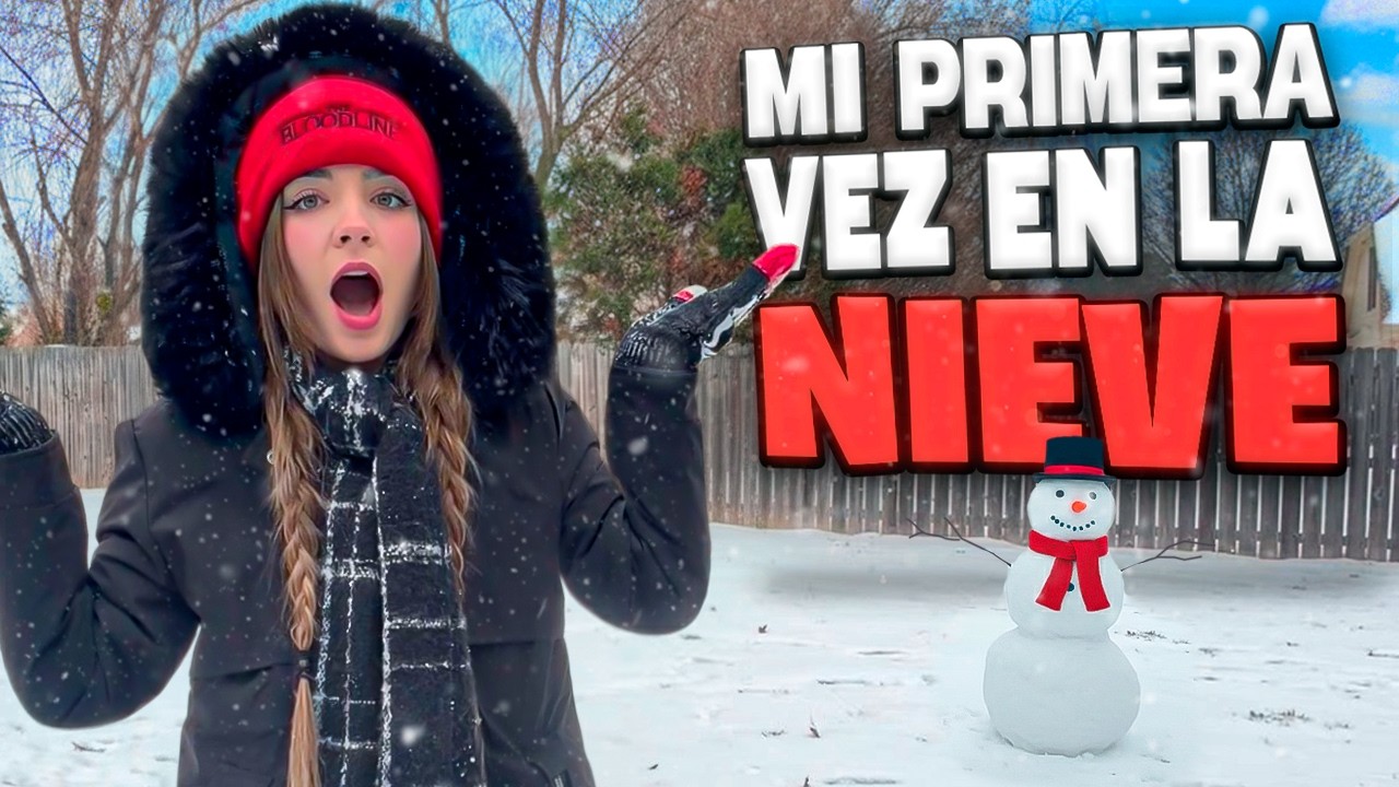 Mi primera vez en la nieve ❄️ (no estaba preparada)