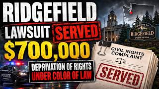 Ridgefield Lawsuit SERVED - $700,000 for Deprivation of Rights under Color of LAW