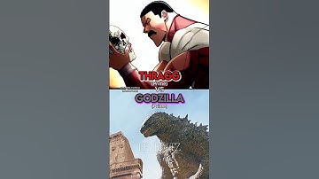 Thragg vs Godzilla