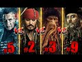 Who's the Most Skilled Fighter in Pirates of the Caribbean? | POTC Ranking From Worst to Best!