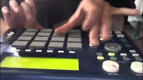 MPC 1000 sample fun with 16 levels yeah yeah