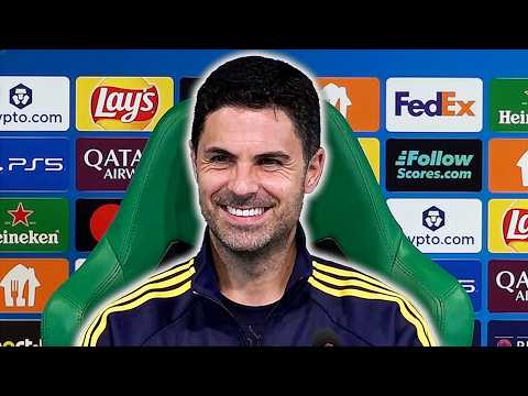 Video Mikel Arteta pre-match press conference | Sporting CP v Arsenal | Champions League Quarter-final