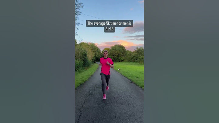 AVERAGE 5K TIMES 🤯✅ #5k #running