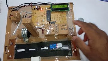 Coin Based Toll Gate System | Coin Sensing Automated Toll Gate