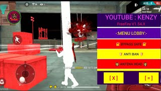NEW UPDATE MENU MOD FREE FIRE AUTO HEADSHOT 200% MODE BY KENZY screenshot 4