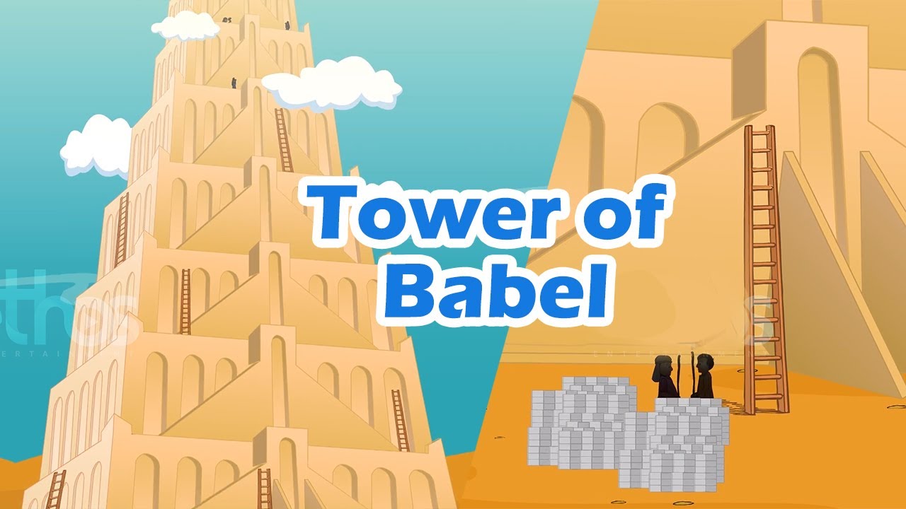 Tower Of Babel Bible Stories For Kids Short Scene YouTube