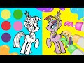 My Little Pony 🎨 My Little Pony Art Drawing Activity Set 🎨 Drawing & Coloring for Kids