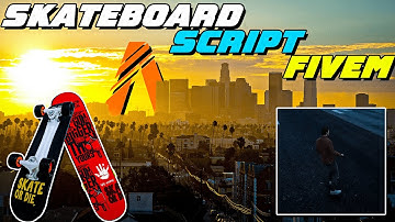 Free Skateboard Script | QBCore/ESX | FiveM Tutorial #47