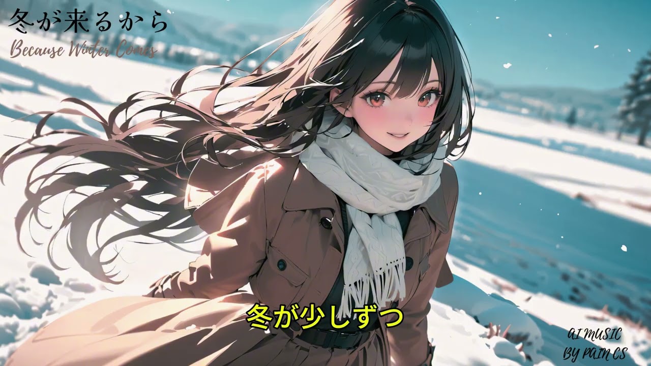 [J-POP/ROCK] 冬が来るから (Because Winter Comes), 겨울이 오니까. AI MUSIC