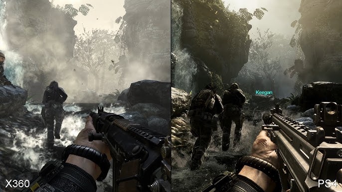 Call of Duty Ghosts Xbox 360 vs Xbox One Graphics Comparison 