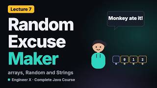 Java Arrays, Random Numbers and String Concatenation: A Random Phrase Generator | Java Course L7