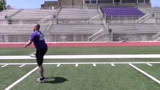 Backwards High-Knee Skip
