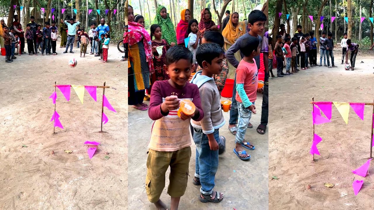 বাচ্চাদের মিনিবার ফুটবল খেলার অসাধারণ শর্ট