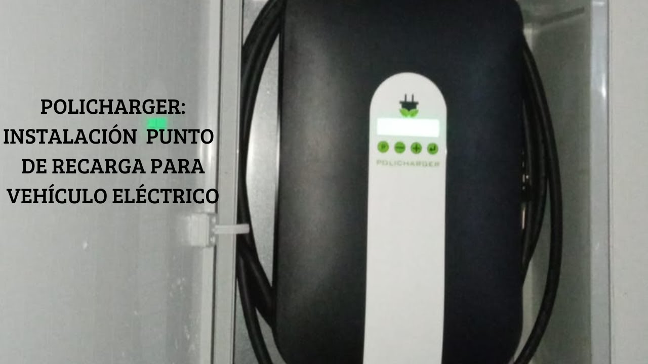 POLICHARGER nw-t2 en interior de armario antivandalismo: INSTALACIÓN PUNTO DE RECARGA para Polestar.