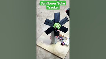 Sunflower Solar Tracker system #solar #solartracker #arduino #diyprojects #electronic