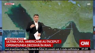 Ultima Oră Americanii Au Început Operațiunea Decisivă În Iran