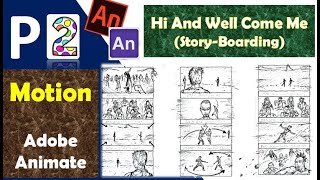 Adobe Animate Motion Part 02 II Hi And Well Come Me Story Boarding II Digital Art School