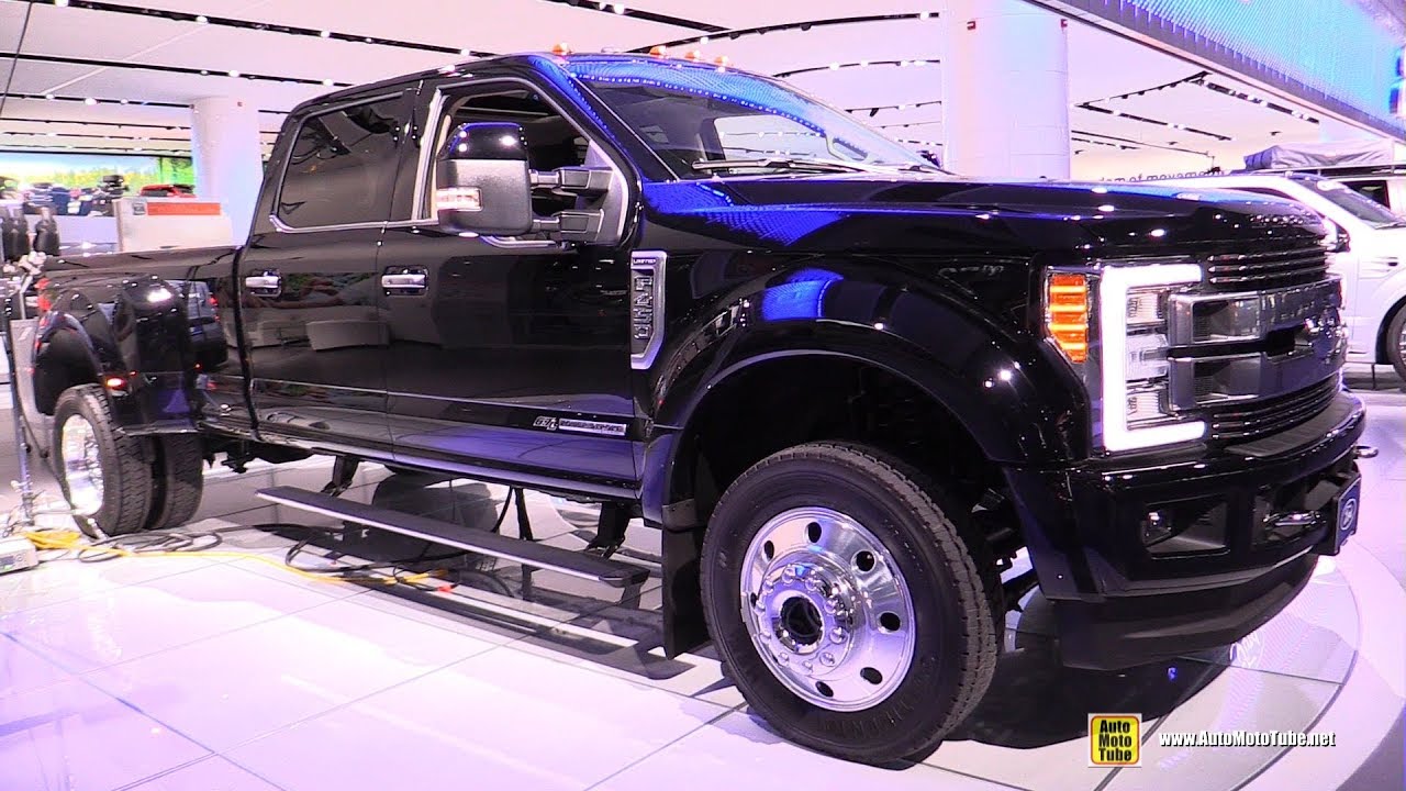 2019 Ford F450 Super Duty Exterior And Interior Wakaround 2018 Detroit Auto Show