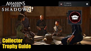 Assassin's Creed Shadows • Collector Trophy Guide (Complete a collection)
