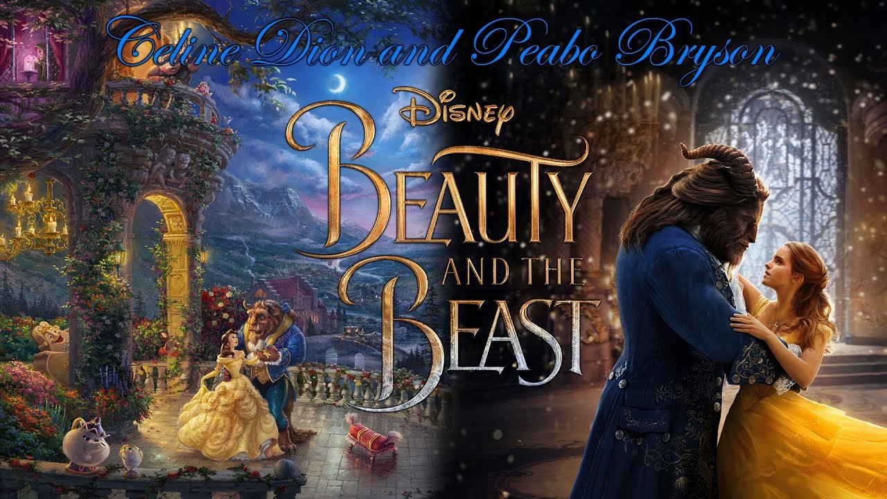 Beauty And The Beast Celine Dion And Peabo Bryson Lyrics Youtube