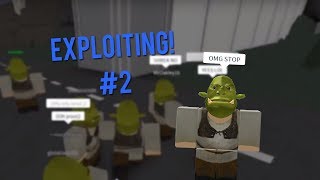 EXPLOTING A ARMY GAME! | ROBLOX EXPLOITING #2