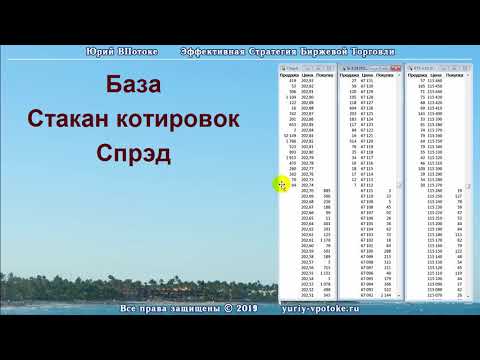 Торговый терминал. Таблица текущих торгов. Лоты…(восьмое видео видеокурса «База» 2019 года)