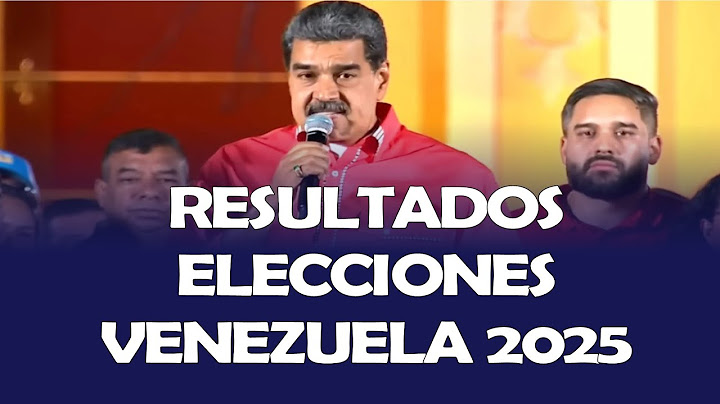VENEZUELA 2025 ELECTION RESULTS: NICOLAS MADURO INCREASES HIS DICTATORIAL POWER