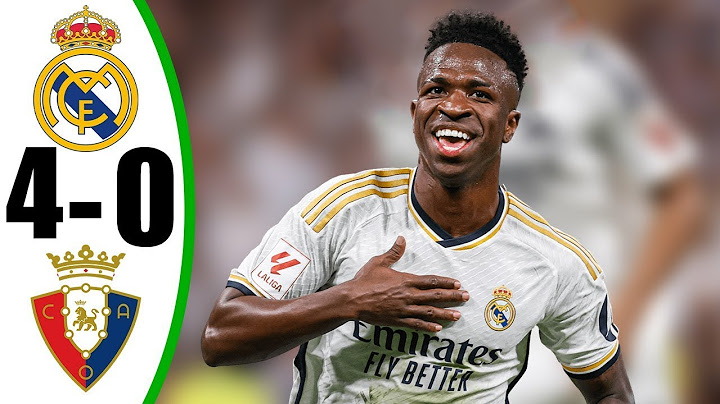 Real Madrid vs Osasuna 4-0  Highlight 2024 HD