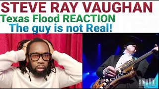 Steve Ray Vaughan Texas Flood reaction(This guy is not human)