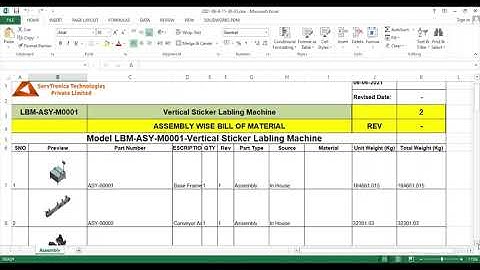BOM Creator with Siemens Solid Edge 3D CAD