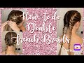 DOUBLE FRENCH BRAIDS! Detailed tutorial!