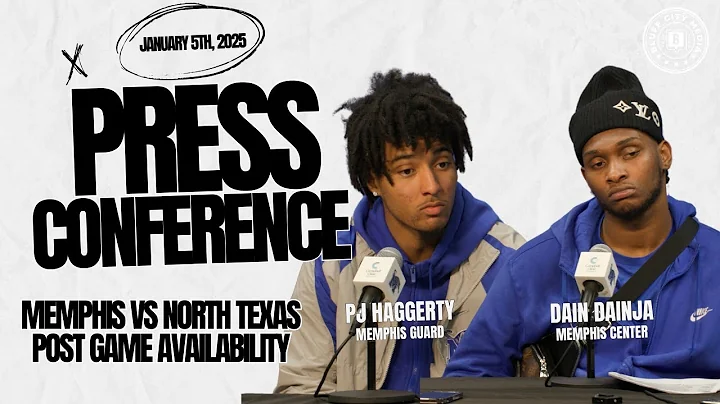 Memphis Basketball: PJ Haggerty & Dain Dainja Talk Tigers' Win Over UNT