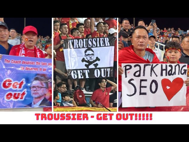 Đội tuyển Việt Nam 0-3 Indonesia - Troussier - GET out - Quang Hải khóc class=