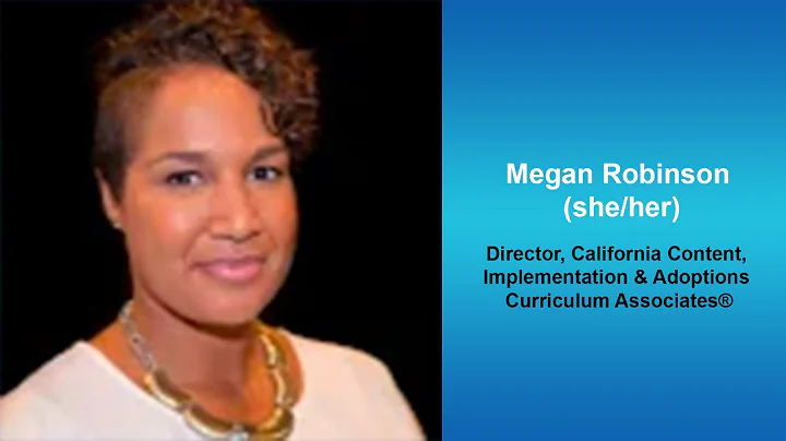 Keynote presentation by Megan Robinson, Director, ...