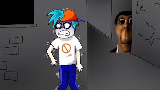 OBUNGA in The BACKROOMS w/ BF (Roblox Nico's Nextbots) | Roblox x FNF Animation
