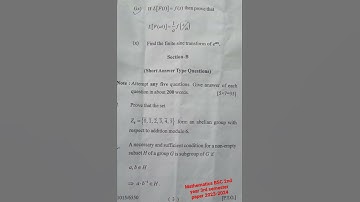 BSC 2nd year 3Rd semester mathematics class netflix