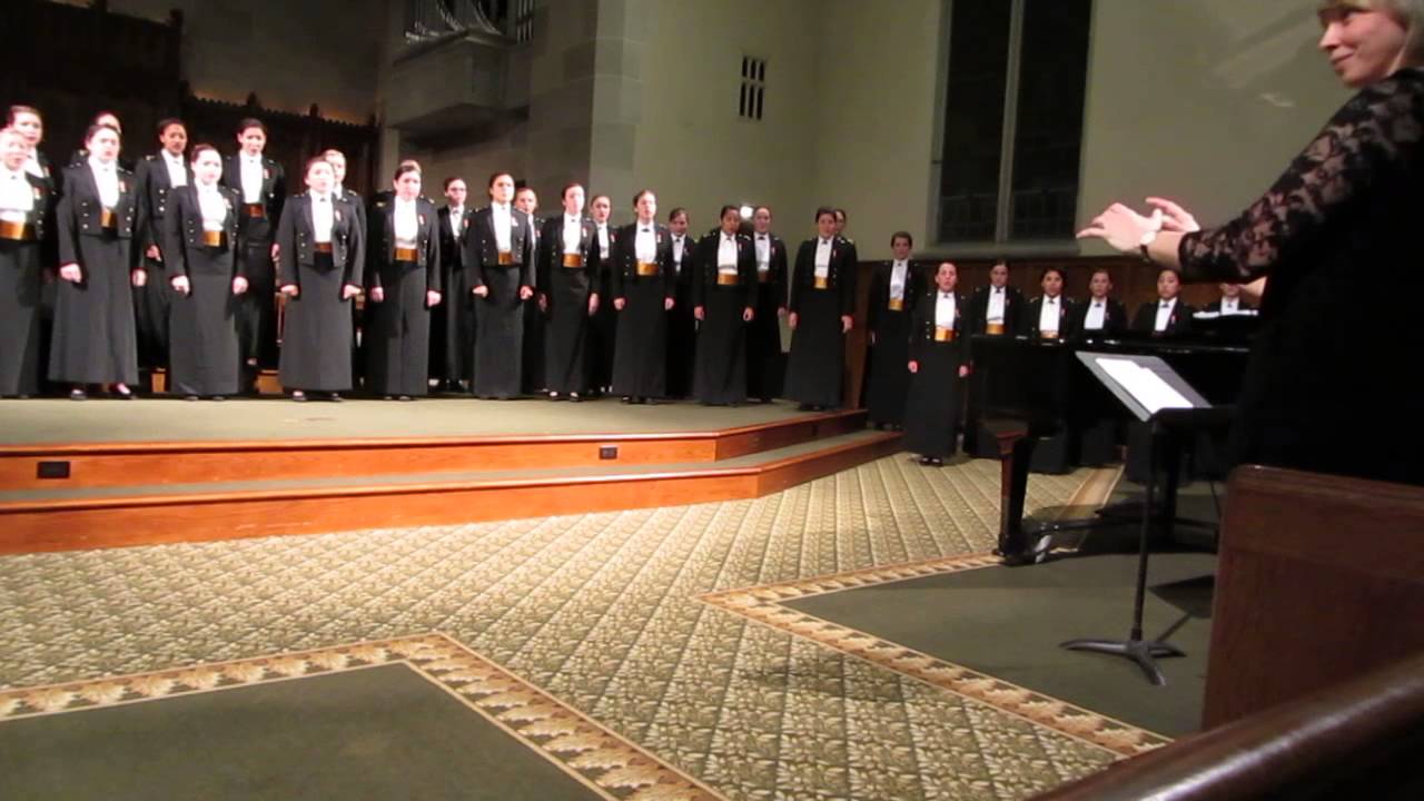 "Anchors Aweigh Medley" USNA Women's Glee Club Veteran's Day Tour