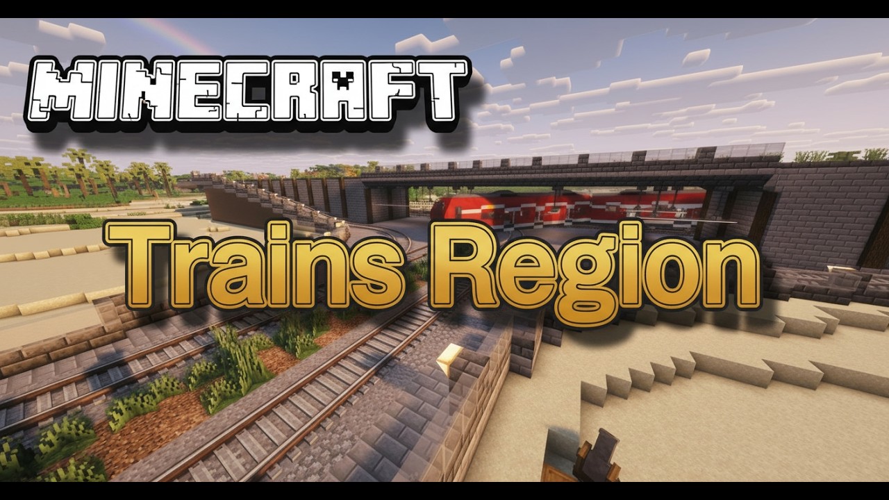 I'm starting a huge train system in Minecraft Create!