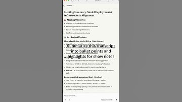AI ClaudeAI for Podcast Show Notes
