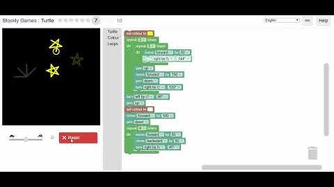 Blockly Games - Turtle - Level 7