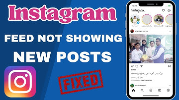 How To Fix Instagram Feed Not Showing New Posts