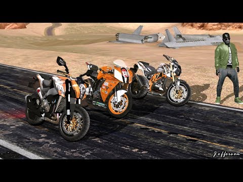 KTM Bikes Pack GTA SA Android- Duke 200, Duke 690 And RC8