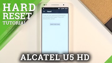 How to Hard Reset ALCATEL U5 HD – Factory Reset From Settings