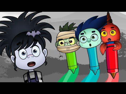 Funny Drawing Pencils
