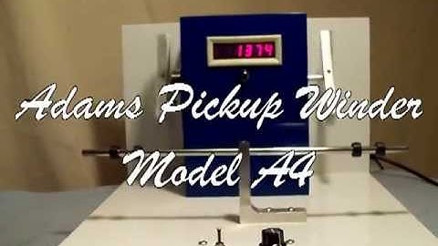 Adams Pickup Winder Model A 4