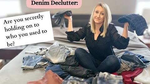 How to Declutter Your Jeans: The Guide and Encouragement You Need